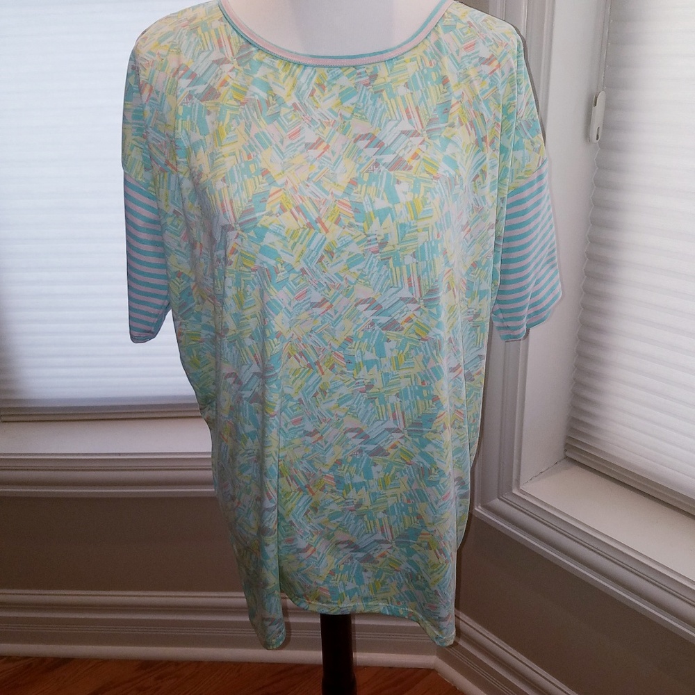 Multicolored Lularoe Irma